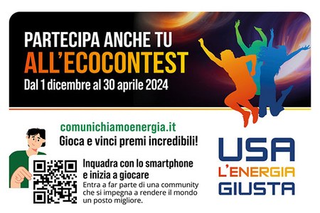 "Usa l’Energia Giusta", concorso prorogato al 30 aprile 2024